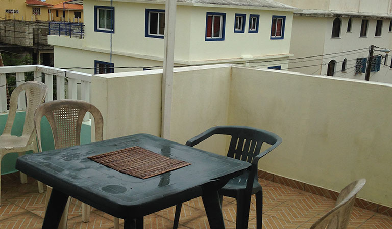 Balcón del alojamiento