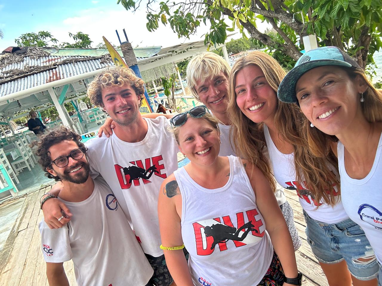 Coral Point Diving staff internazionale a Bayahibe
