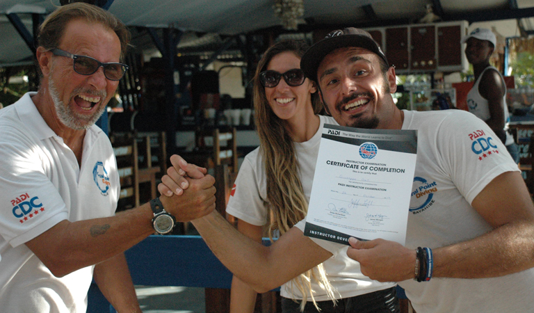 PADI IDC Staff Instructor training